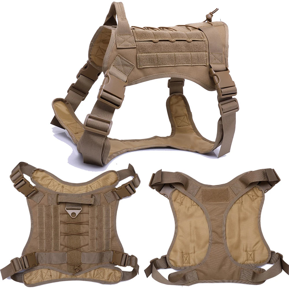 Tactical Dog Harness Set