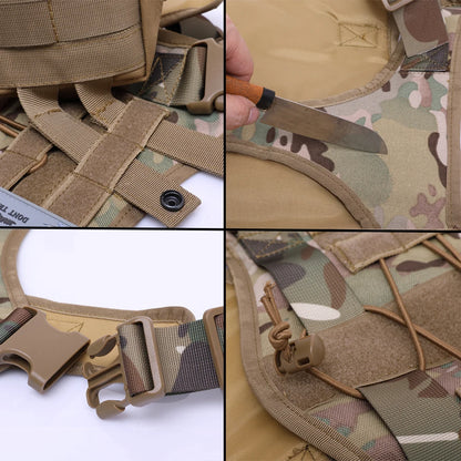 Tactical Dog Harness Set