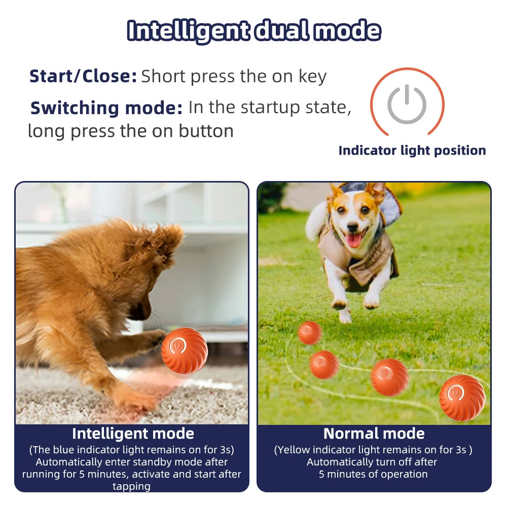 Smart Electronic Interactive Pet Toy Ball