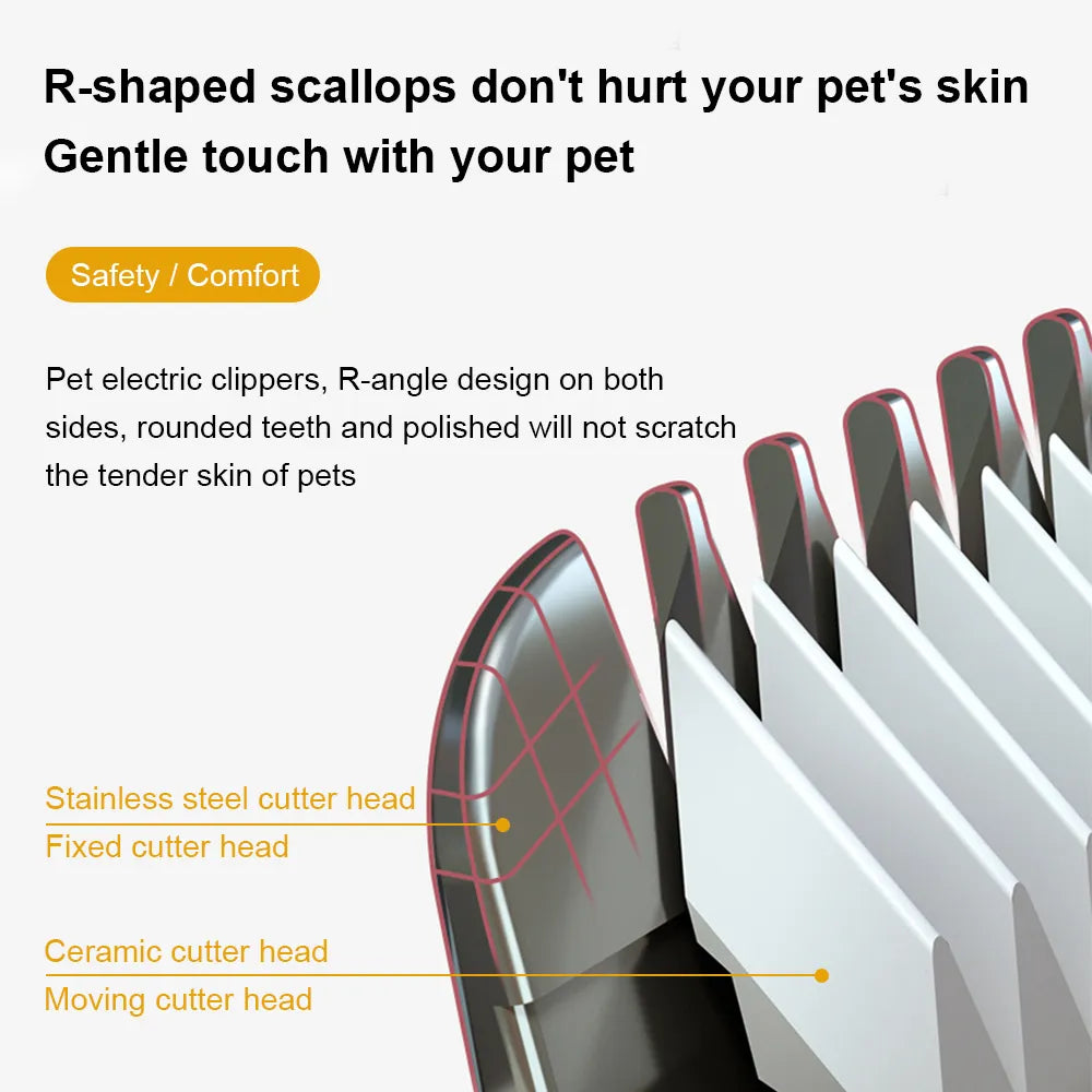 USB Rechargeable Pet Hair Clipper