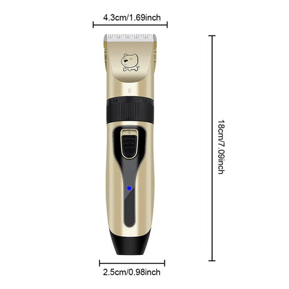 USB Rechargeable Pet Hair Clipper