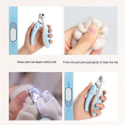 LED Electric Pet Nail Grinder and Nail Clippers