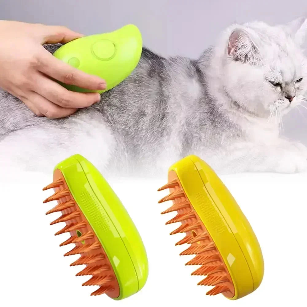 3-in-1 Cat Steam Brush